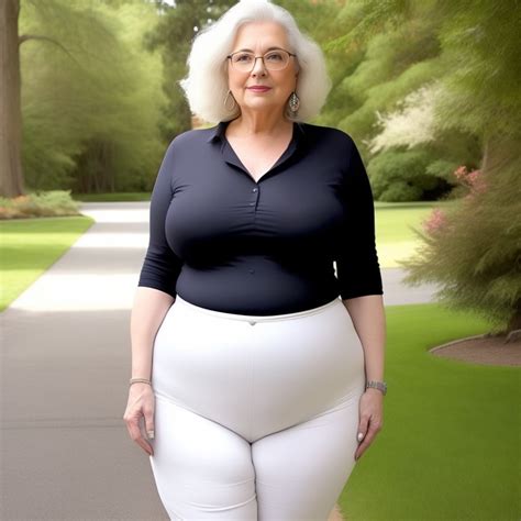 AIMOMS: Chubby mature in tight clothes