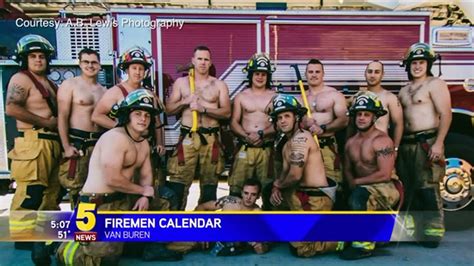 Van Buren Firefighters Shoot Sexy Calendar For 2017 | 5newsonline.com