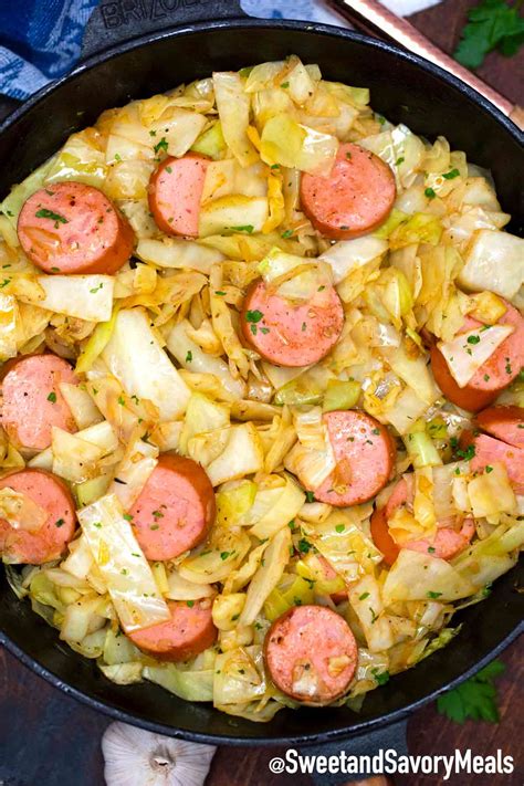 Cabbage And Sausage Danish Recipe
