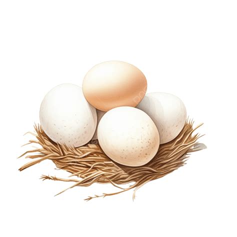 Flat Color White Eggs Of Hen, Eggs, Hen, White PNG Transparent Image ...