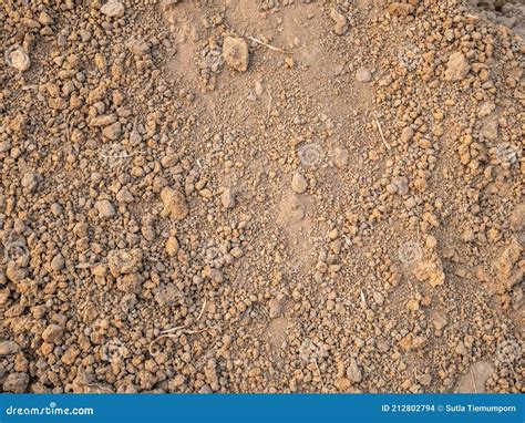 Soil Brown Color from the Garden. Soil Texture Background Stock Photo ...