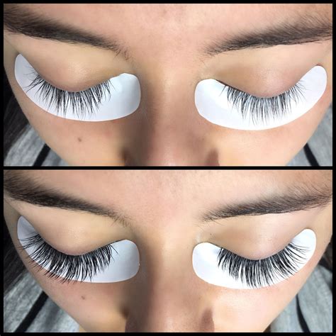 Before + After of classic lash extensions #lashes #lash #lashartist # ...
