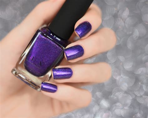 Purple Plasma - Electric Purple Holographic Nail Polish by ILNP