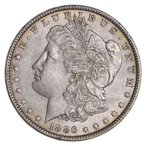 RARE - 1886 Morgan Silver Dollar - Very TOUGH - High Redbook | Property ...