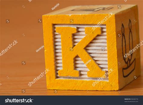 Alphabet Block Letter K Stock Photo 56546710 | Shutterstock