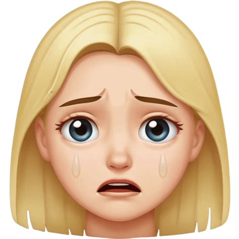 crying girl emoji | AI Emoji Generator