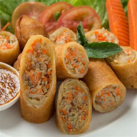 Crispy Thai Spring Rolls: A Tasty Appetizer Or Snack | Bake It With Love