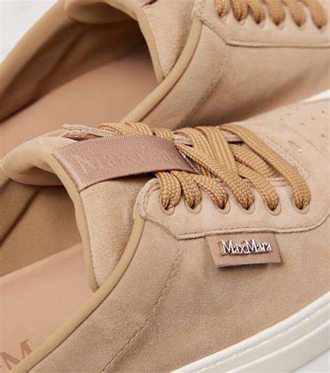 Slides suede sneakers in brown - Max Mara | Mytheresa