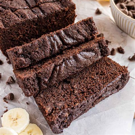 Double Chocolate Banana Bread