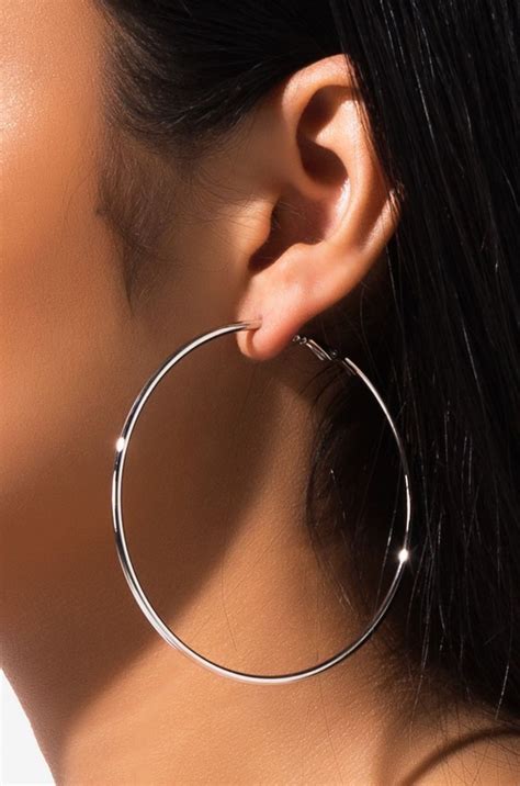 Pin by Неон+170 on swag | Big hoop earrings, Big earrings, Earthy jewelry