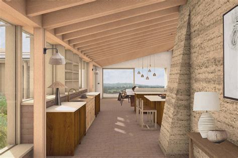 Rammed Earth House Construction