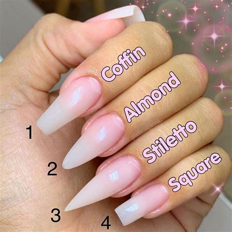 shapes nails Shapes nail nails shape acrylic instagram gel designs ...