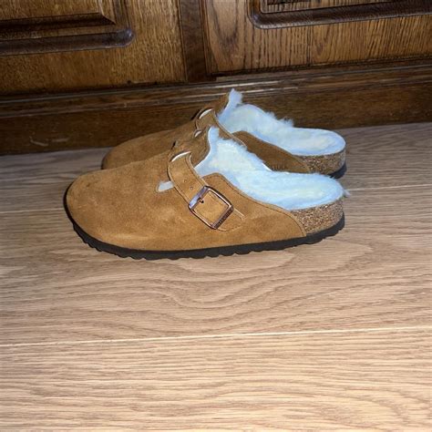 Birkenstock Women's Brown Clogs | Depop