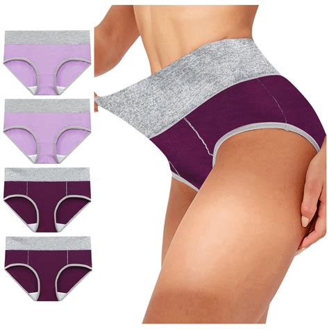 Clearance Sales Today! Joau 4 Pack Cotton Bikini Underwear for Women ...