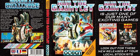 CPCRULEZ u003e AMSTRAD CPC GAMESLIST u003e RUN THE GAUNTLET (c) OCEAN
