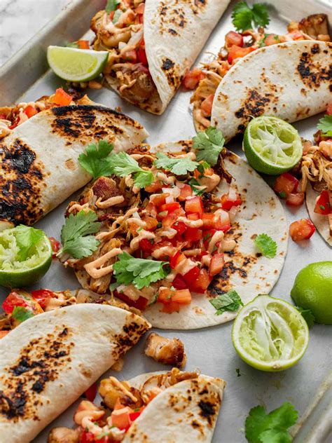 Crispy Chicken Tacos - The Scranline