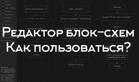Как пользоваться онлайн редактором блок-схем | Создать блок-схему ...