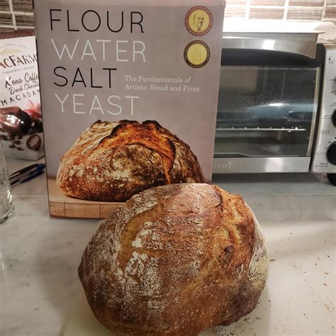 My very first bread made from scratch. Flour Water Salt Yeast's ...