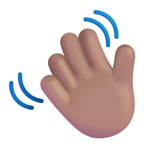 Emoji Hand Wave