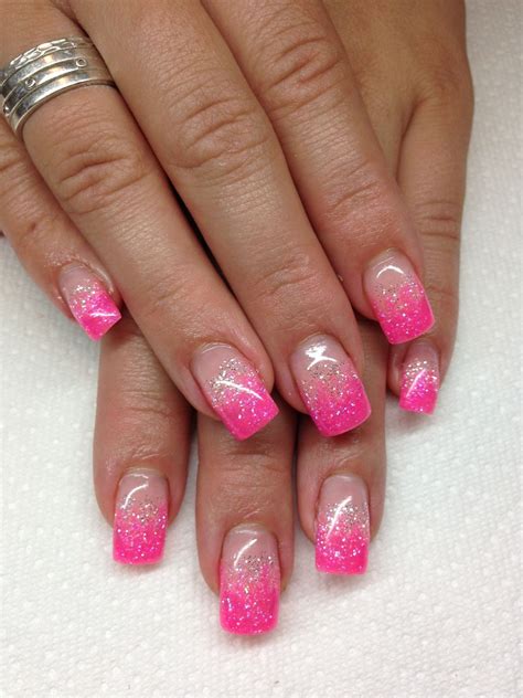 White Nail Designs With Pink at Mara Marr blog