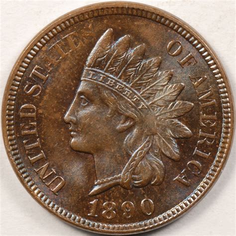 1890 INDIAN HEAD CENTS