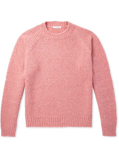 The Row Bruno Brushed-cashmere Sweater In Pink | ModeSens | Cashmere ...