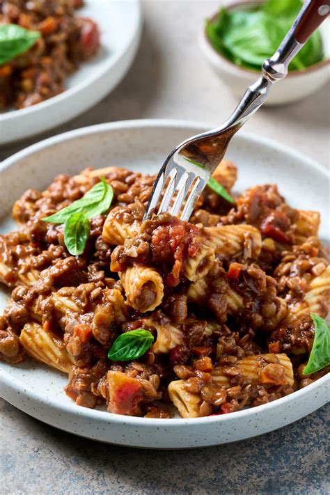 Lentil Bolognese Recipe - Lemon Blossoms