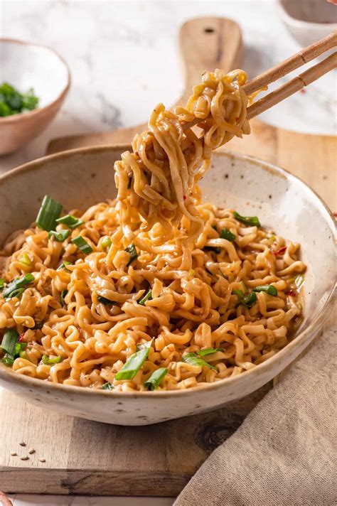 Peanut Butter Ramen | Jessica in the Kitchen