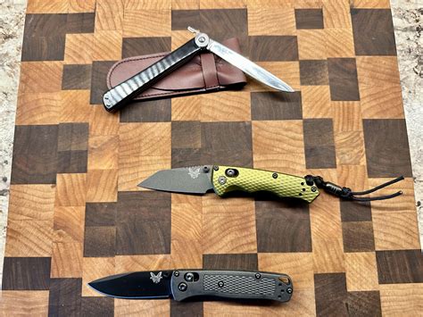 Shun Cutlery "Gentleman's Steak Knife", BM Full Immunity, BM Mini ...