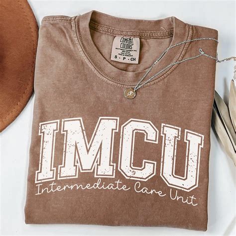 Intermediate Care Unit Nurse Shirt, Comfort Colors IMCU Tshirt, Distressed Vintage Style ...