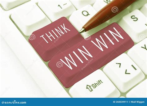 Writing Displaying Text Think Win Win. Business Showcase Request for ...