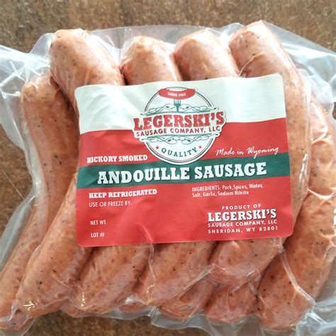 Andouille Sausage - Legerski Sausage Co., LLC