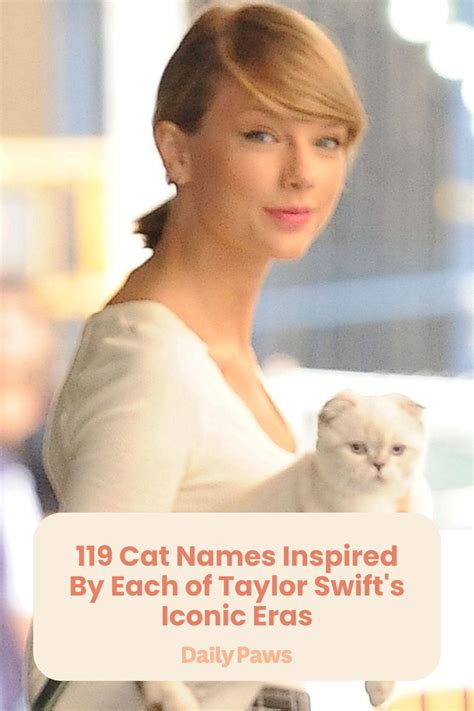 Taylor swift inspired cat names – Artofit