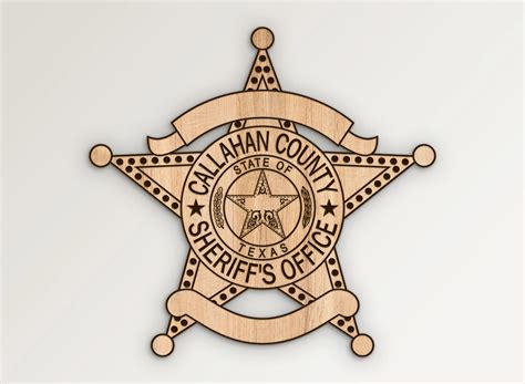 Callahan County Texas Sheriffs Office Badge SVG Vector Files | Vector911