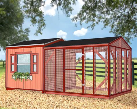 8x18 Chicken Coop Plans PDF Walk in Chicken Coop With Run, Large ...