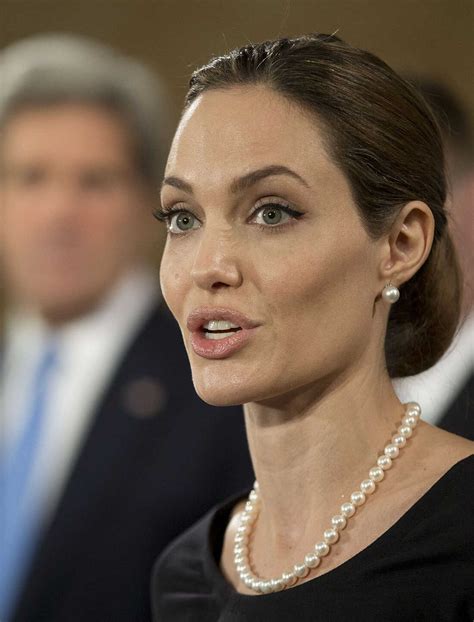 Actress Angelina Jolie Shares Story Of Her Double Mastectomy : The Two ...
