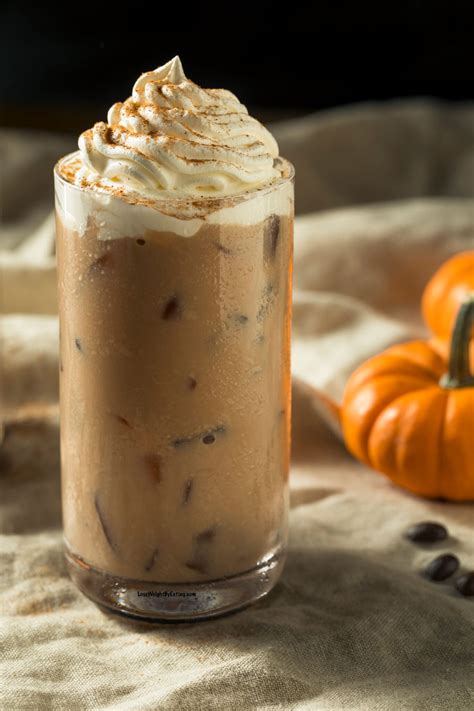 Low Calorie Iced Pumpkin Spice Latte - Lose Weight By Eating
