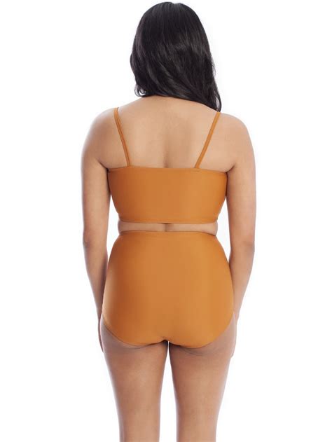 Minnow Bathers High Waisted Marianne Bottoms Golden Yellow — La Osa