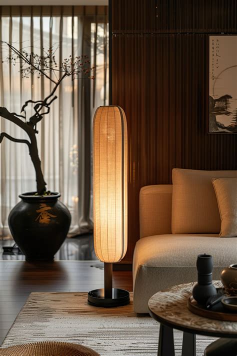 The Beauty of Minimalism: Japandi Floor Lamps | Dining room floor lamp ...