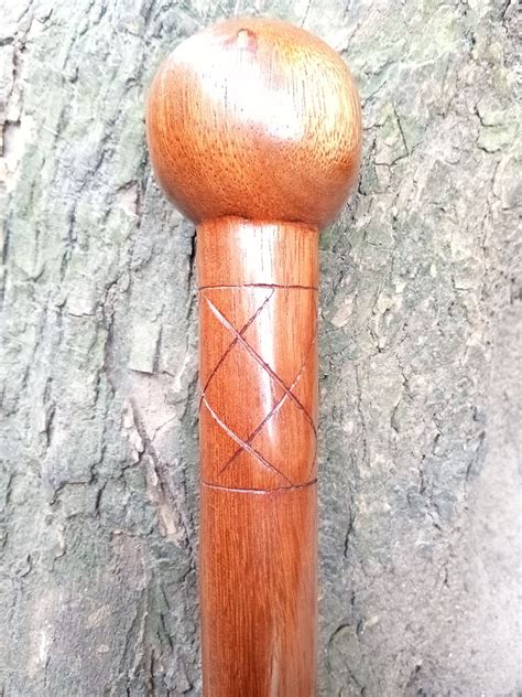 Original African Cane Ambidextrous Comfort Walking Stick Handmade Kenya ...
