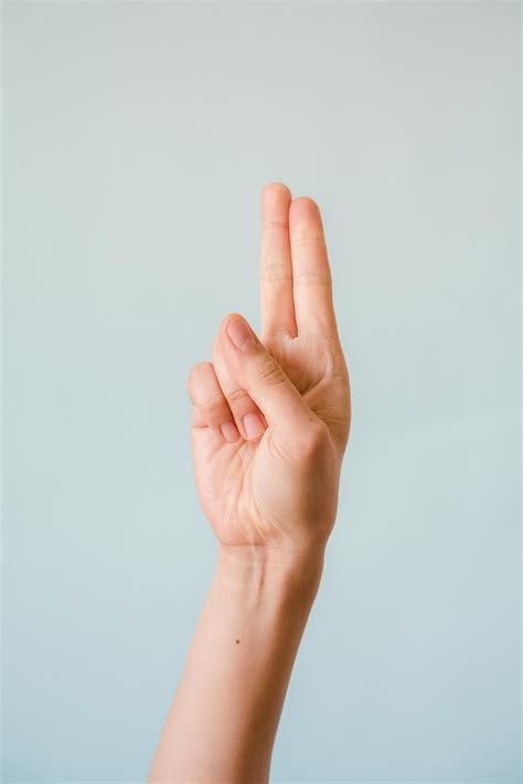 R In Sign Language