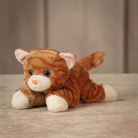 8" Orange Tabby Cat Plush – Plush in a Rush
