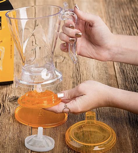 20 Oz 600ML Easy Clean Tea Steeper Infuser Pot - Modern Bottom ...