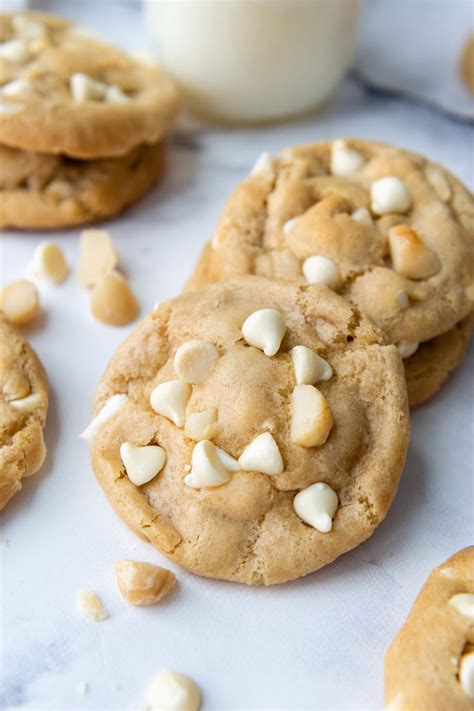 Soft & Chewy Gluten-Free White Chocolate Macadamia Nut Cookies - Best ...