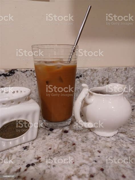 Iced Coffee Break Stock Photo - Download Image Now - Cafe, Caffeine ...