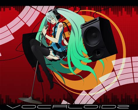 hatsune miku headphones twintails vocaloid | konachan.com - Konachan ...