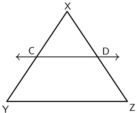 Triangle Proportionality Theorem – Explanation and Examples - The Story ...
