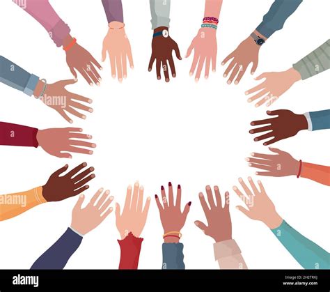 Unity from diversity Stock Vector Images - Alamy