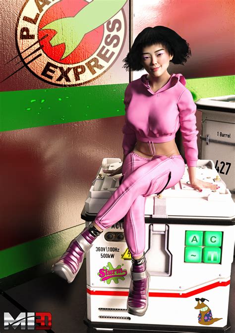 Amy Wong - Futurama by MI3DART on DeviantArt