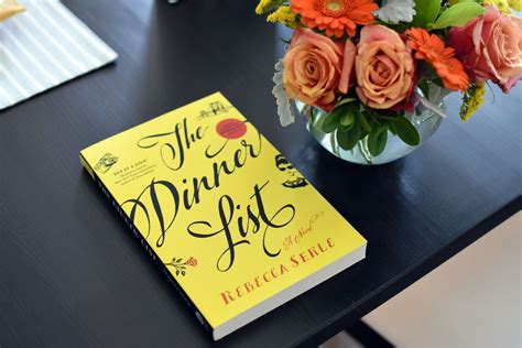 Preview: The Dinner List by Rebecca Serle - Book Club Chat